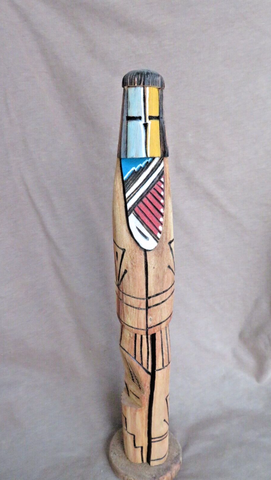 Native Navajo Large Cottonwood Spirit Kachina by Bertha Lopez K101