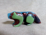 Zuni Surfite surfboard resin Wolf Fetish by Rosella & Loubert Soseeah C4074