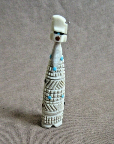 Native Zuni Mini Antler Tableta Maiden Fetish By Carl Etsate C3112