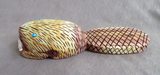 Zuni Cedar Wood Extra Large Beaver Fetish carving by Angel Yatsayte C4446