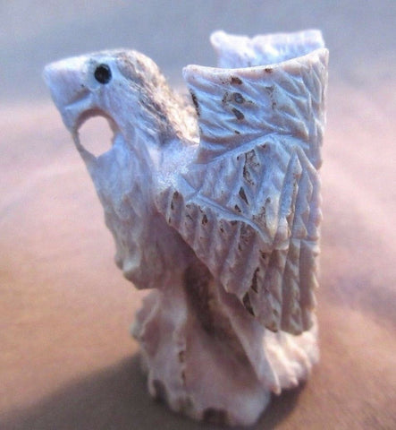 Zuni Antler Eagle Fetish by Chris Peina - C0243