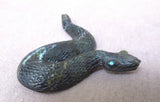Zuni Serpentine Rattlesnake Fetish by Lance Cheama - C0475
