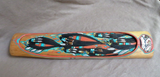 Hopi Hand Carved Wood Painting - 6 Long Hair Kachinas by Jacob Warner  HP90