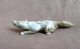 Native Zuni Serpentine Wolf Fetish Carving by Lance Cheama - C4329
