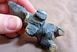 Native Zuni Amazing  Picasso Marble Buffalo Fetish by Farlan and P Quam - C3025