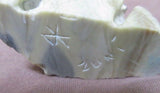 Zuni Amazing Serpentine Corn Maidens by Master Carver Derrick Kaamasee C0583