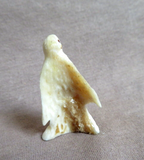 Amazing Native Zuni Antler Mini Owl Fetish Carving by Ruben Najera C4621