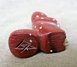 Zuni Sacred Pipestone Standing Beaver w/ Log Fetish by Brandon Philips C2831