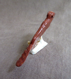 Native Zuni Pipestone Beaver w/ stick Fetish Carving by Ruben Najera C4491