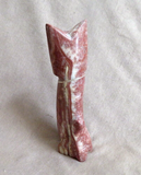Native Zuni Extra Large Banded Onyx Cat Carving Fetish by Kenny Chavez - C4454
