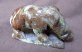 Zuni Amazing Picasso Marble Wart Hog by Master Carver Derrick Kaamasee C0436