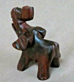 Native Zuni Like Ironwood Lucky Elephant Carving /Fetish by Yaqui artist C3906