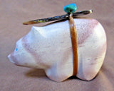 Zuni RARE Wonderstone Bear Fetish by Leland & Daphne Boone C2627