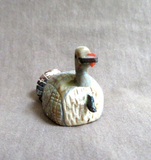 Native Zuni Multi-stone Turkey Fetish Carving by Darrin Boone  C4247