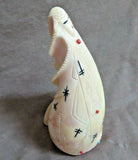Zuni Museum Quality XL Melon Shell Corn Maiden Fetish by Daniel Chattin C3597