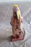 Zuni AMAZING  Jasper & Multi-stone Long Hair Kachina Carving by Jon Quam - C2790