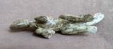 Native Zuni Serpentine Wolf Fetish Carving by Lance Cheama - C4329
