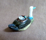 Native Zuni Multi-stone Duck w/ Sunface Fetish by Darrin Boone  C4374