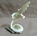 Zuni AMAZING Museum Quality Antler Flying Dragon Fetish by Scott Garnaat C3778
