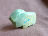 Zuni Green Variscite Horse Fetish Carving by Clayton & Abby Panteah C4343