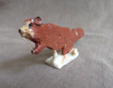 Native Zuni Pipestone Beaver w/ stick Fetish Carving by Ruben Najera C4491