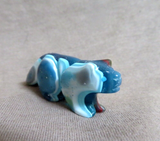 Zuni Surfite surfboard resin Wolf Fetish by Rosella & Loubert Soseeah C4074