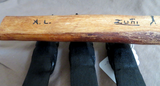 Native Zuni Extra Large Wood Raven Trio Carving Fetish by Al Lewis C4444