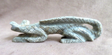Native Zuni Picasso Marble Lizard Fetish Carving by Cody Cheama  C4484