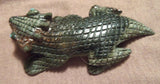 Zuni Serpentine Spiny Lizard Fetish by Lance Cheama - Direct from artist