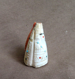 Native Zuni Shell Tableta Maiden Carving Fetish  By Carl Etsate C4583