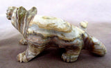 Native Zuni Banded Jasper Mountain Lion Fetish by Cody Nastacio C1099