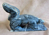 Zuni Amazing Picasso Marble Skunk by Master Carver Derrick Kaamasee C2769