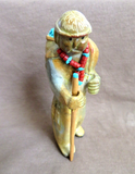 Native Zuni Zuni Rock Native Scout fetish Carving by Freddie Leekya C4085