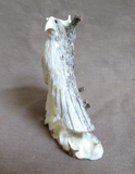 Native Zuni Large Antler Eagle Fetish Carving by Ruben Najera C4226