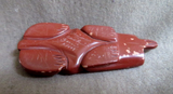 Native Zuni Pipestone Mole Fetish Carving by Adrian Cachini C4532