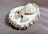Native Zuni Antler Eagle in Flight Fetish by Lewis Malie  - C2903