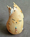 Zuni Museum Quality Melon Shell Tableta Maiden Fetish by Stuart Quandelacy C3734