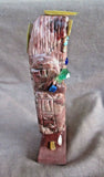 Zuni AMAZING  Jasper & Multi-stone Long Hair Kachina Carving by Jon Quam - C2790