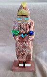 Zuni AMAZING  Jasper & Multi-stone Long Hair Kachina Carving by Jon Quam - C2790