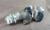 Native Zuni Stunning XL Mountain Lion Fetish Carving  by Daryl Shack - C4053