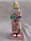 Zuni AMAZING  Jasper & Multi-stone Long Hair Kachina Carving by Jon Quam - C2790