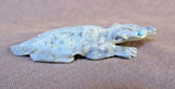Native Zuni Picasso Marble Badger Fetish by Dane Malani -  C2648