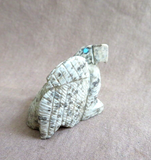 Rare Native Zuni Jasper Eagle Fetish Carving by Lane Vacit C4494