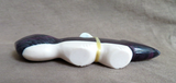 Zuni RARE Purple Bowlerite Wolf Fetish by Leland Boone & Daphne Quam C4098