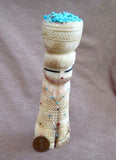 Native American Zuni Extra Large Antler Corn Maiden Fetish  By Carl Etsate C2265
