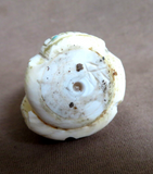 Native Zuni Shell Tableta Maiden Carving Fetish  By Carl Etsate C4130