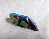 Zuni Surfite surfboard resin Wolf Fetish by Rosella & Loubert Soseeah C4074