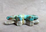 Zuni Turquoise & Picasso Marble Mt Lion Duo Fetish by  LaVies Natewa C4206