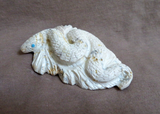 Native Zuni Amazing Fishrock Snake by Carver Michael Coble C4744