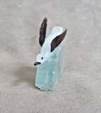 Native Zuni Antler Mini Penguin on Ice Fetish Carving by Ruben Najera C4864